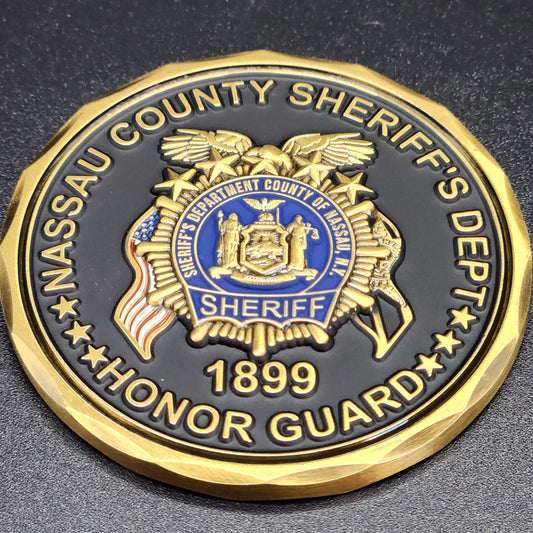Nassau County Sheriff's Honor Guard Challenge Coin