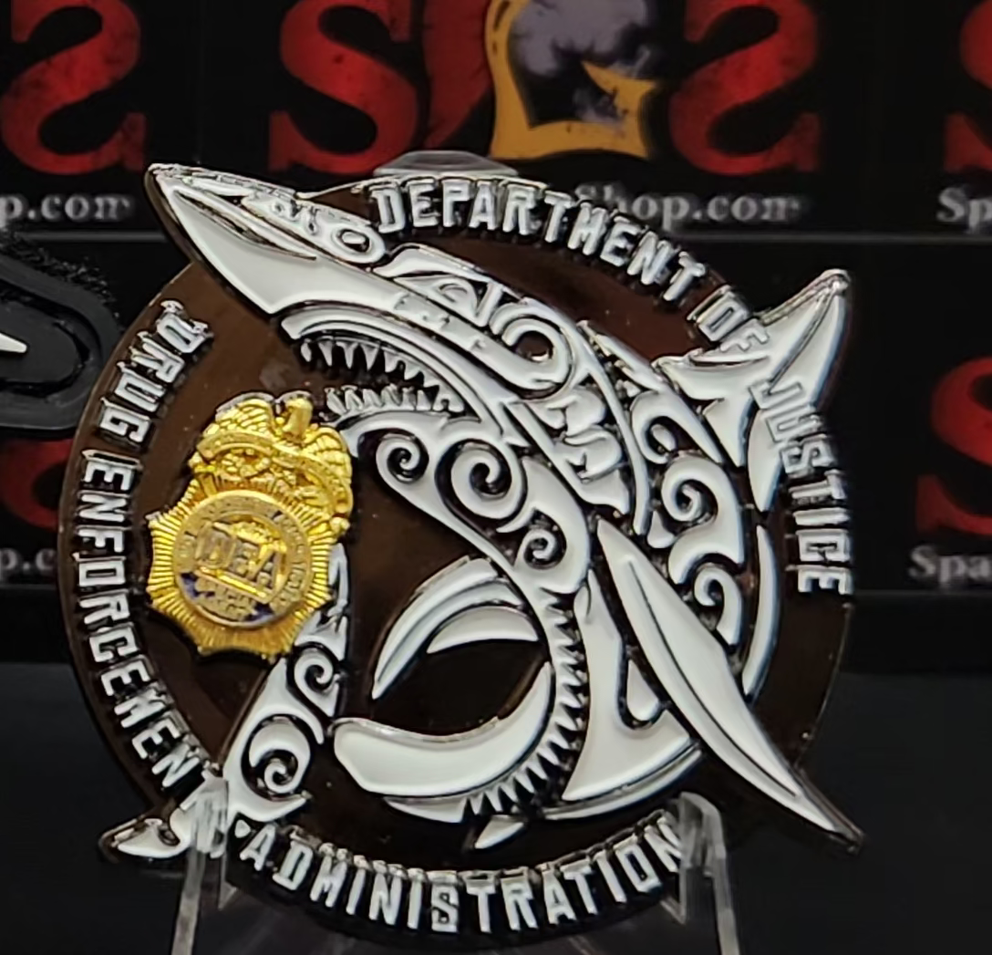 DEA HONOLULU HAWAII SHARK COIN