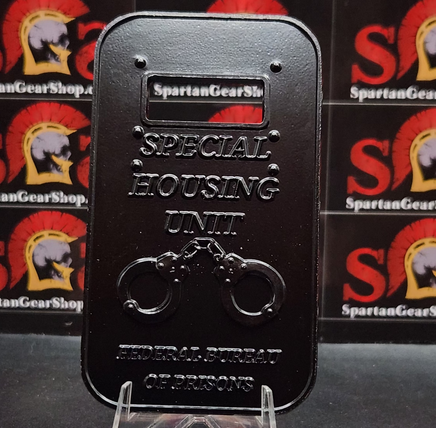 FEDERAL BUREAU OF PRISONS 3" PRAYER COIN