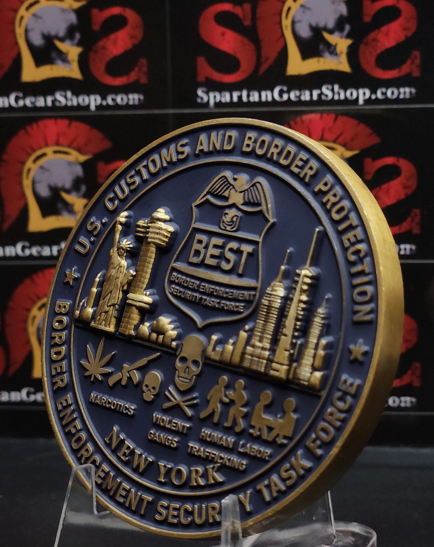 HSI/CBP NY BEST TEAM CHALLENGE COIN