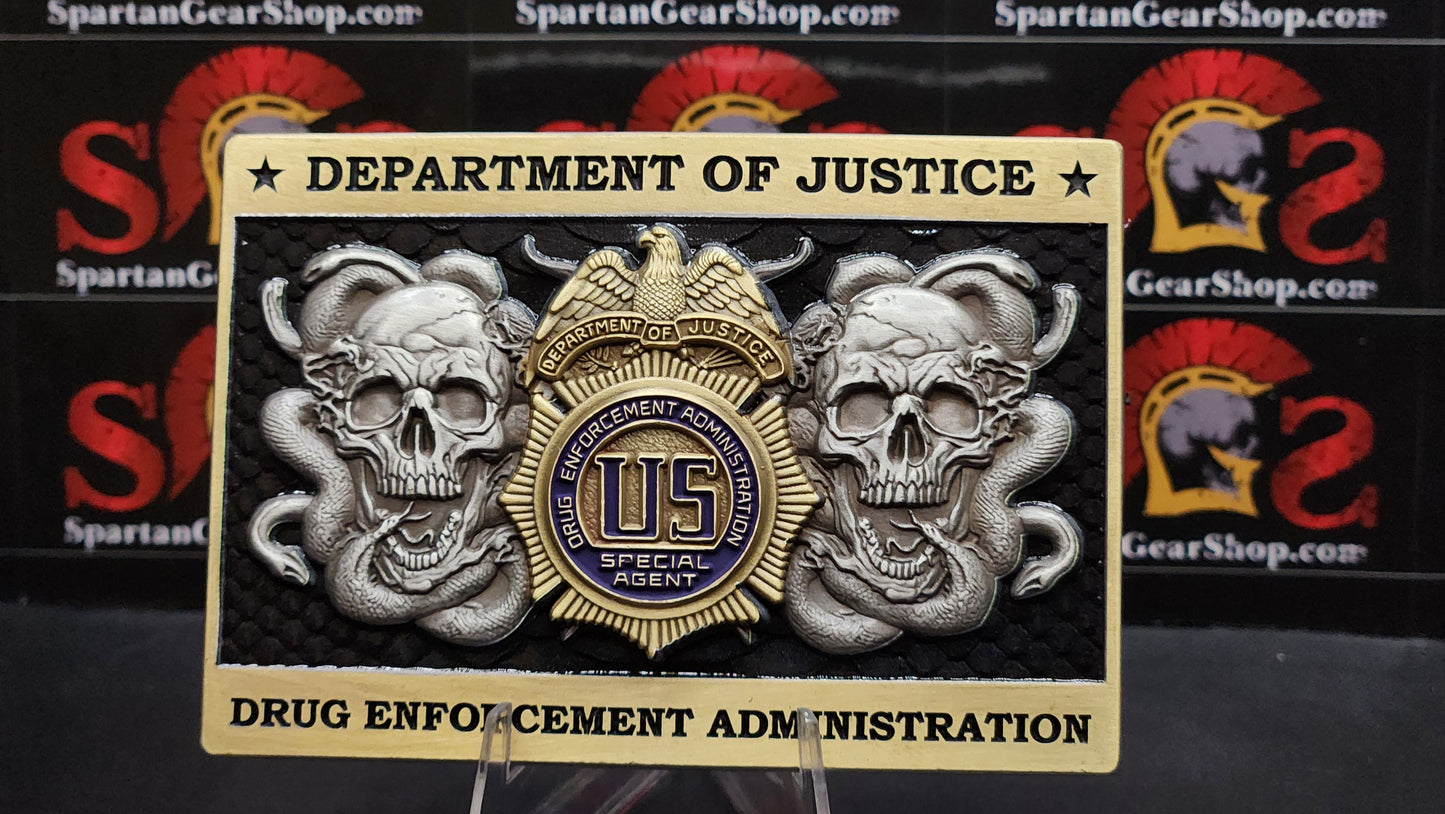 3" DEA GALVESTON (TEXAS) RESIDENT OFFICE COIN