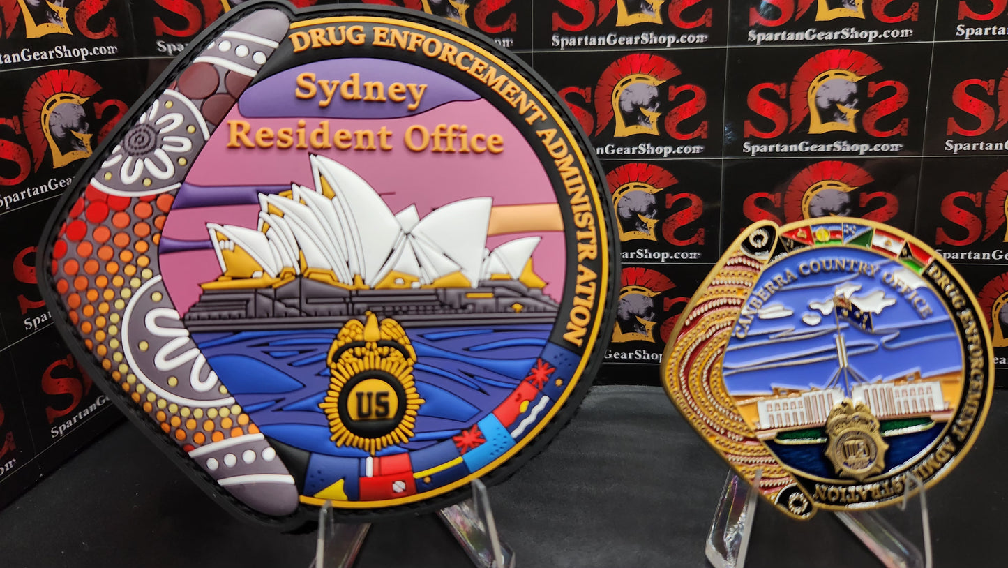 DEA AUSTRALIA: COIN AND PATCH COMBO