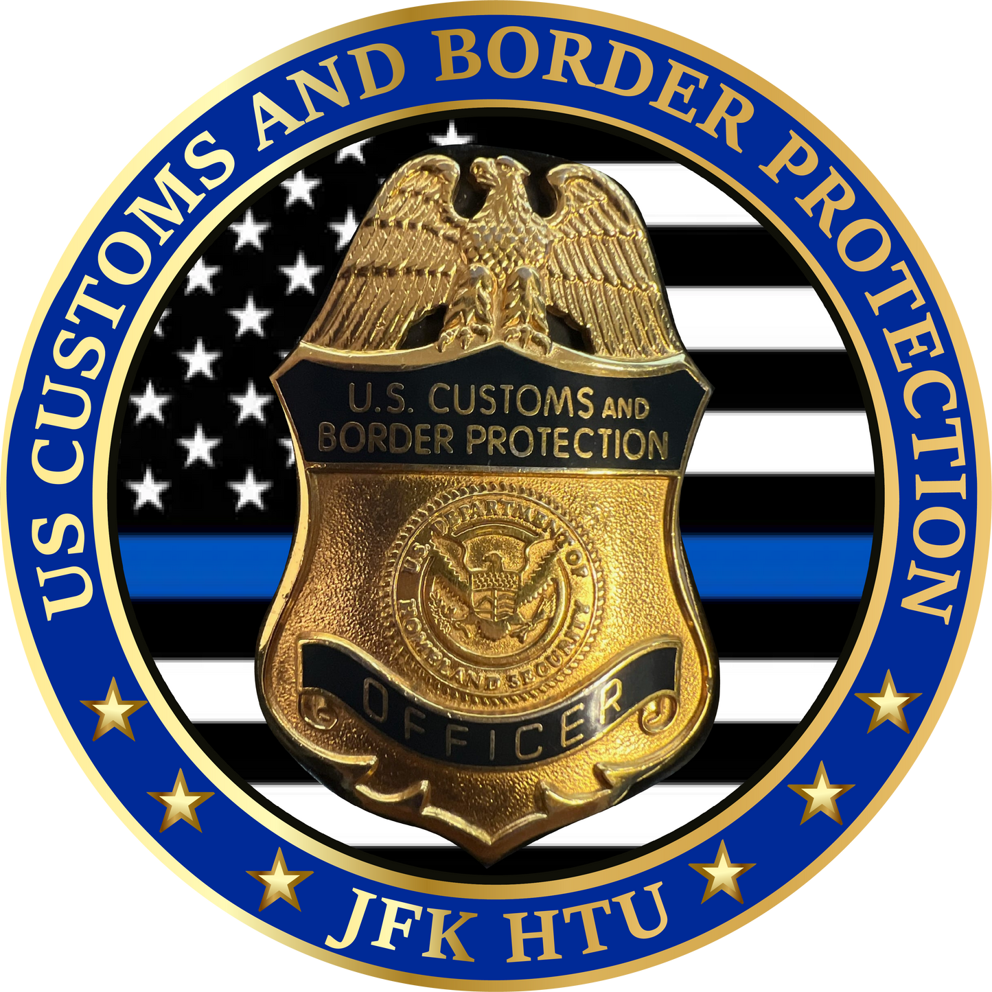 PRESALE! CBP HUMAN TRAFFICKING UNIT JFK NEW YORK COIN