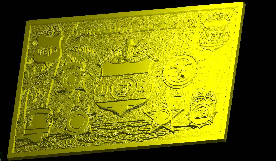 25 left! PRESALE LIMIT2! ATF RED DAWN 3" COIN