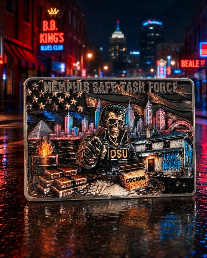 MEMPHIS SURGE- DRUG SUPPRESSION UNIT COIN