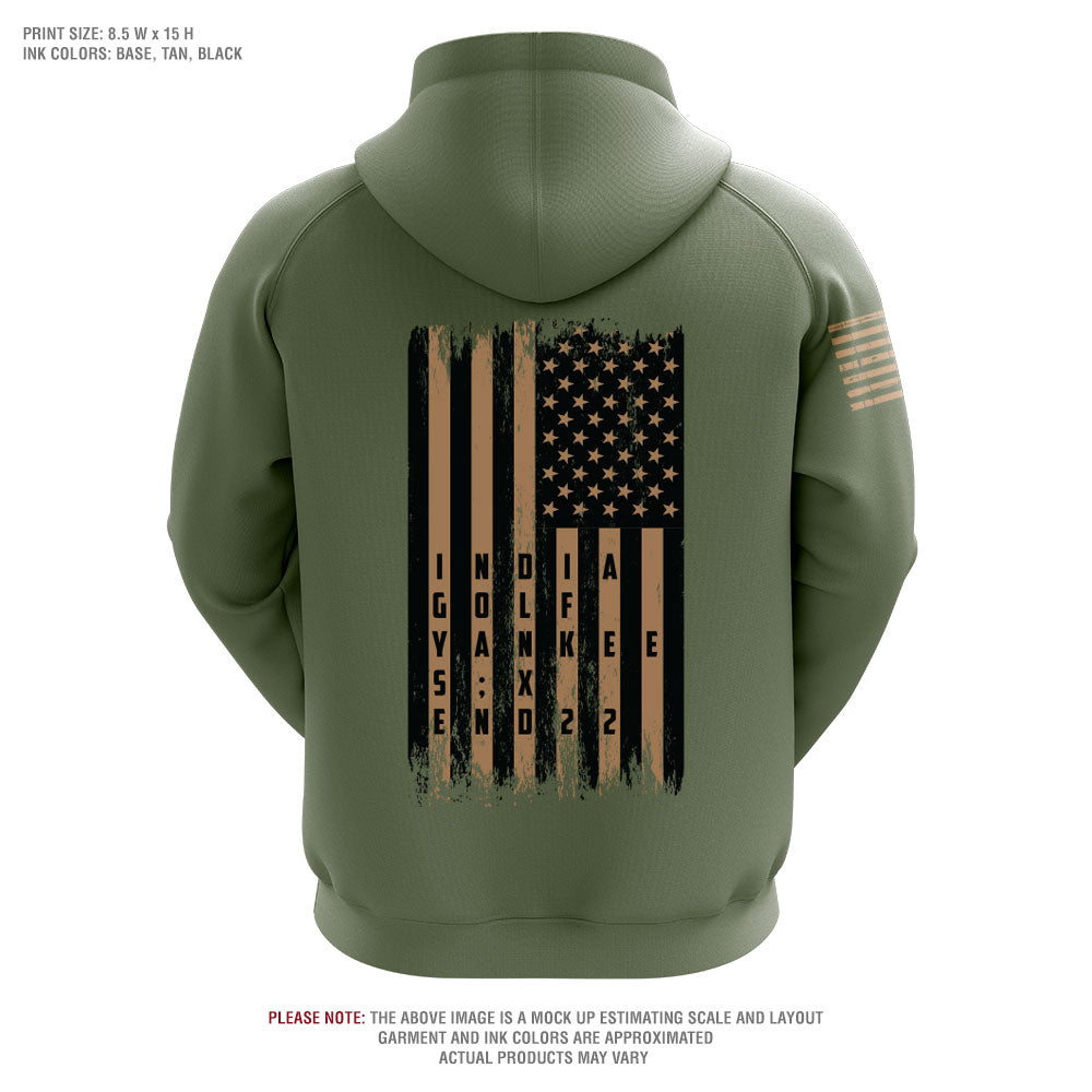 I GOT YOUR SIX (SUPPORTS PTSD CHARITIES) Hooded Sweatshirt