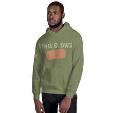 Load image into Gallery viewer, &quot;THIS BLOWS&quot; C4 Hoodie in OD Green