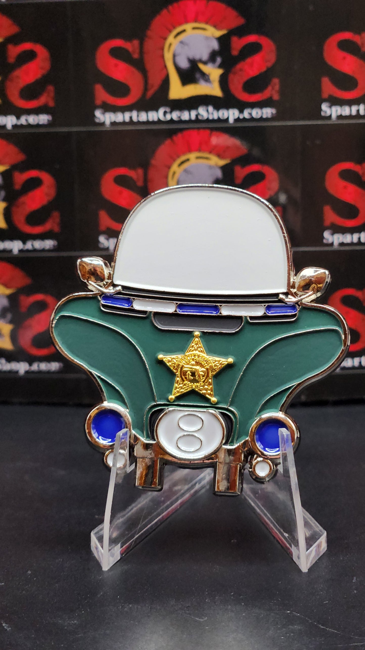 LEON COUNTY, FLORIDA: MOTOR UNIT NUMBERED COINS