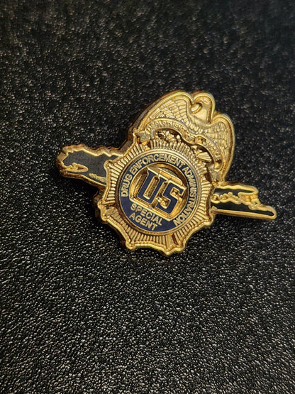 DEA LONG ISLAND LAPEL PIN