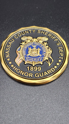 Nassau County Sheriff's Honor Guard Challenge Coin