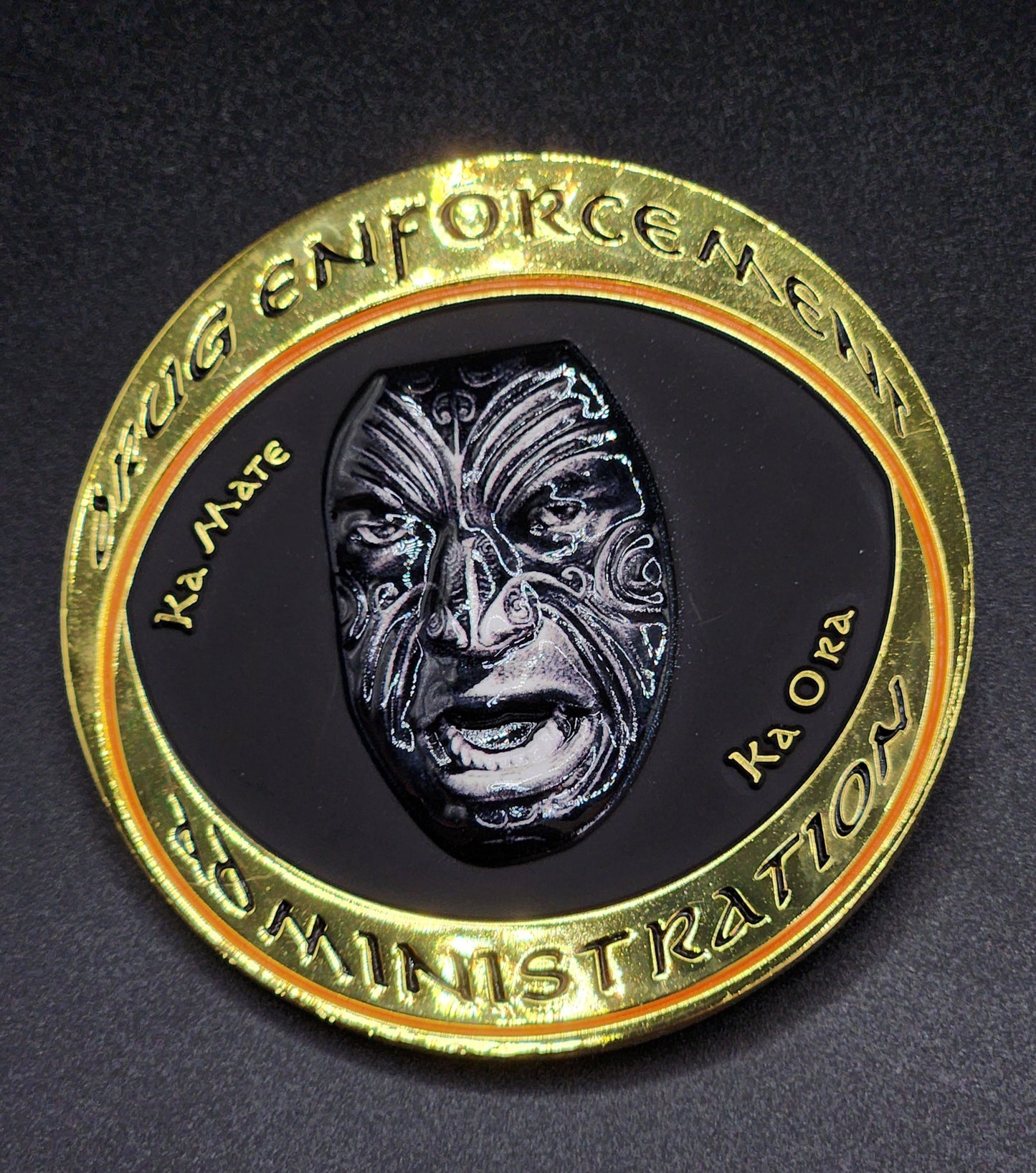 DEA NEW ZEALAND 1ST GEN CHALLENGE COIN