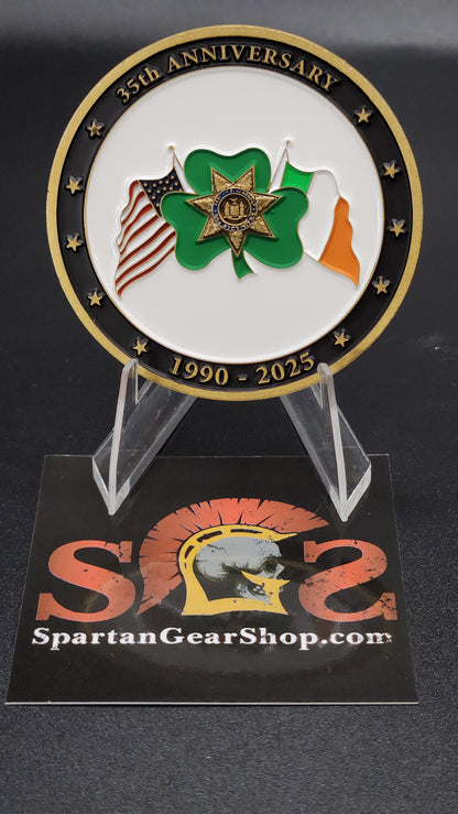 Nassau County Sheriff's Emerald Society Challenge Coin