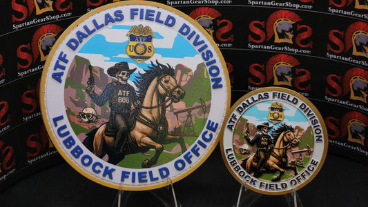ATF LUBBOCK TX PATCH AND COIN COMBO!