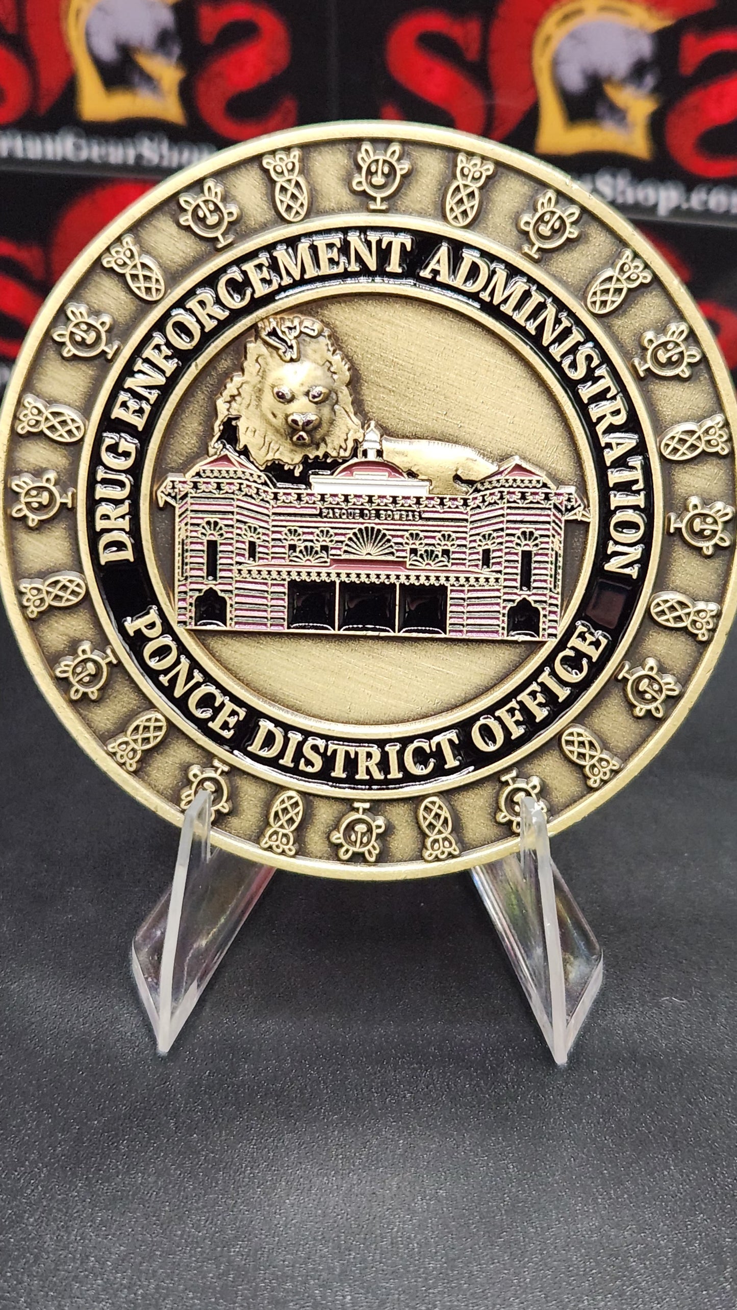 MISFIT COINS: MISPRINTED DEA PONCE PUERTO RICO COIN