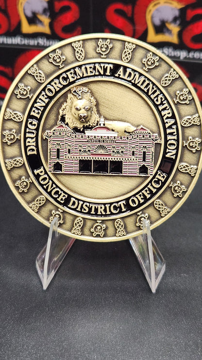 MISFIT COINS: MISPRINTED DEA PONCE PUERTO RICO COIN