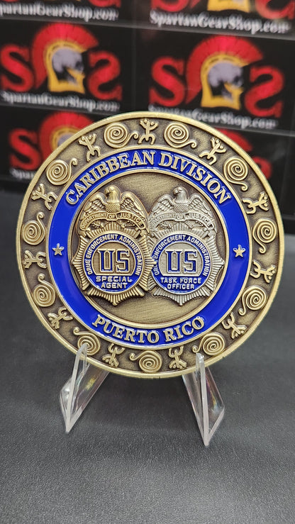 MISFIT COINS: MISPRINTED DEA PONCE PUERTO RICO COIN