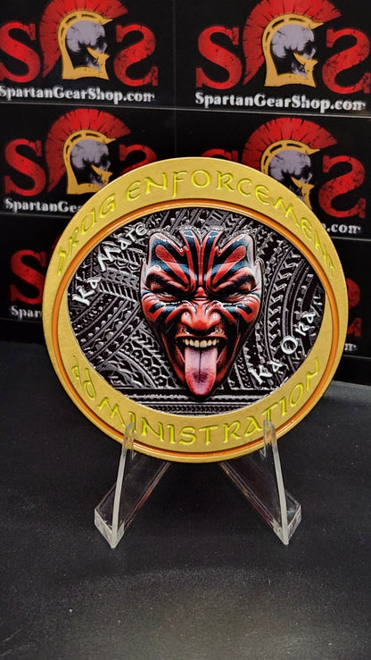 ALL NEW: DEA WELLINGTON NEW ZEALAND RED WARRIOR COIN