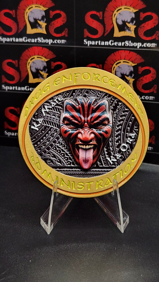 ALL NEW: DEA WELLINGTON NEW ZEALAND RED WARRIOR COIN