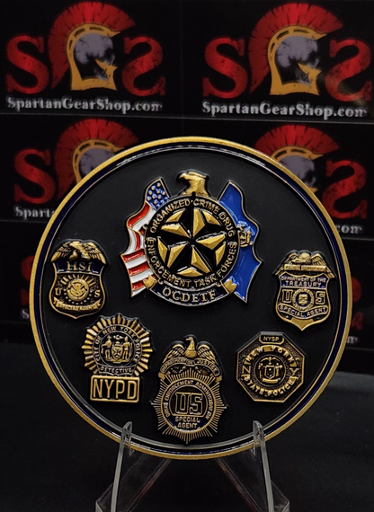 DEA NYC STRIKE FORCE MEMORIAL COIN