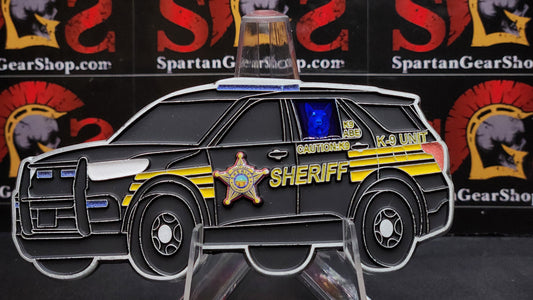 KENT COUNTY SHERIFF'S K9 3" COIN