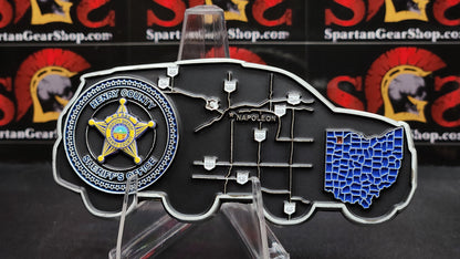 KENT COUNTY SHERIFF'S K9 3" COIN
