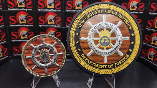 DEA PORTSMOUTH TACTICAL DIVERSION SQUAD PATCH COIN COMBO