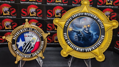 DEA CORPUS CHRISTI TX COIN AND PATCH COMBO