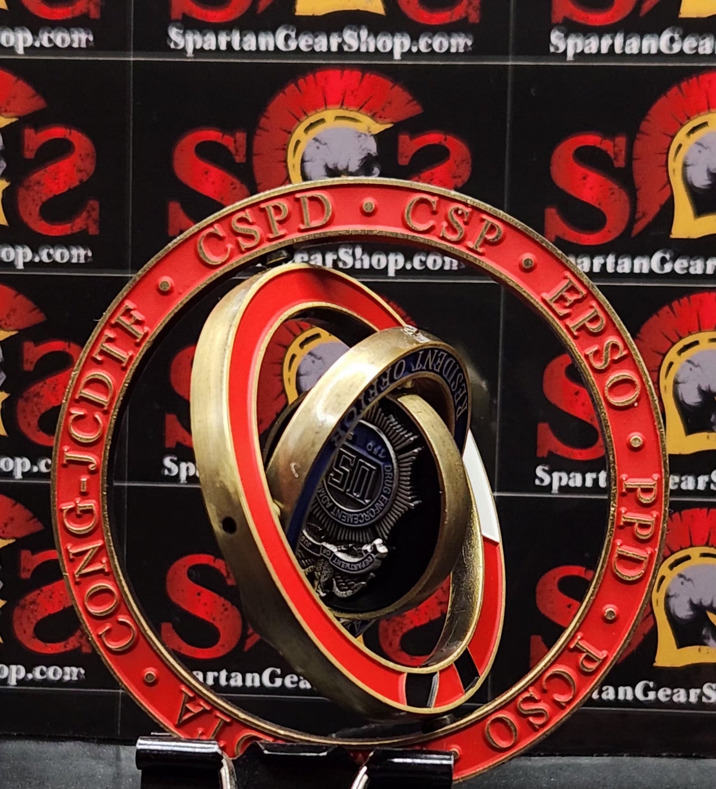 10 left! DEA COLORADO SPRINGS SPINNING COIN