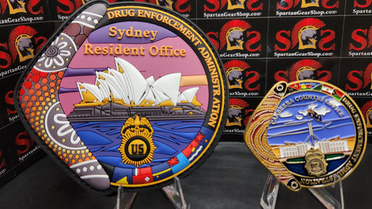 DEA AUSTRALIA: COIN AND PATCH COMBO