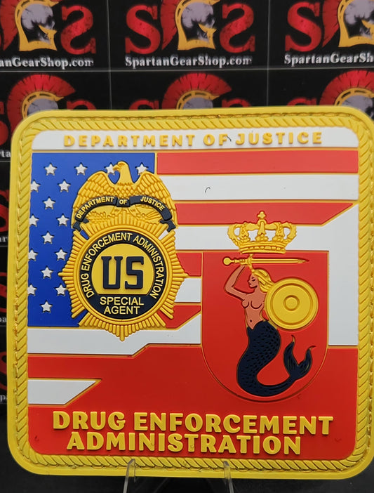 DEA WARSAW POLAND VERSION 1 PVC PATCH