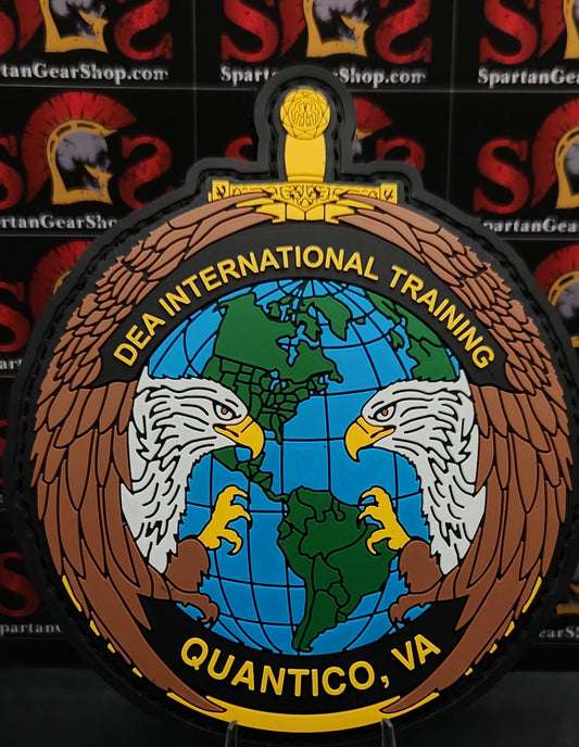 DEA INTERNATIONAL TRAINING UNIT 4" PVC PATCH