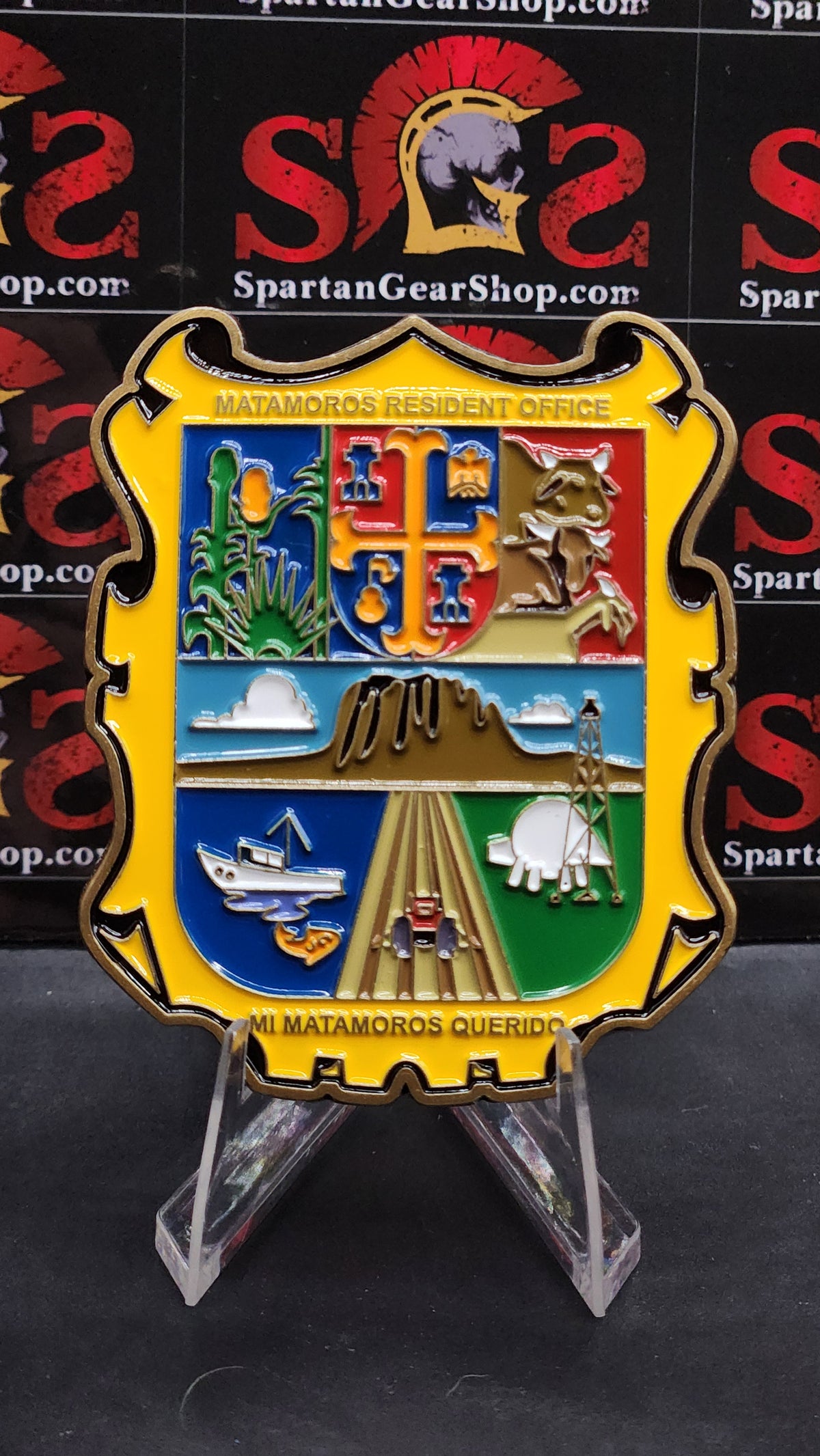 LIMITED! OLDER DEA MATAMOROS MEXICO RESIDENT OFFICE COIN