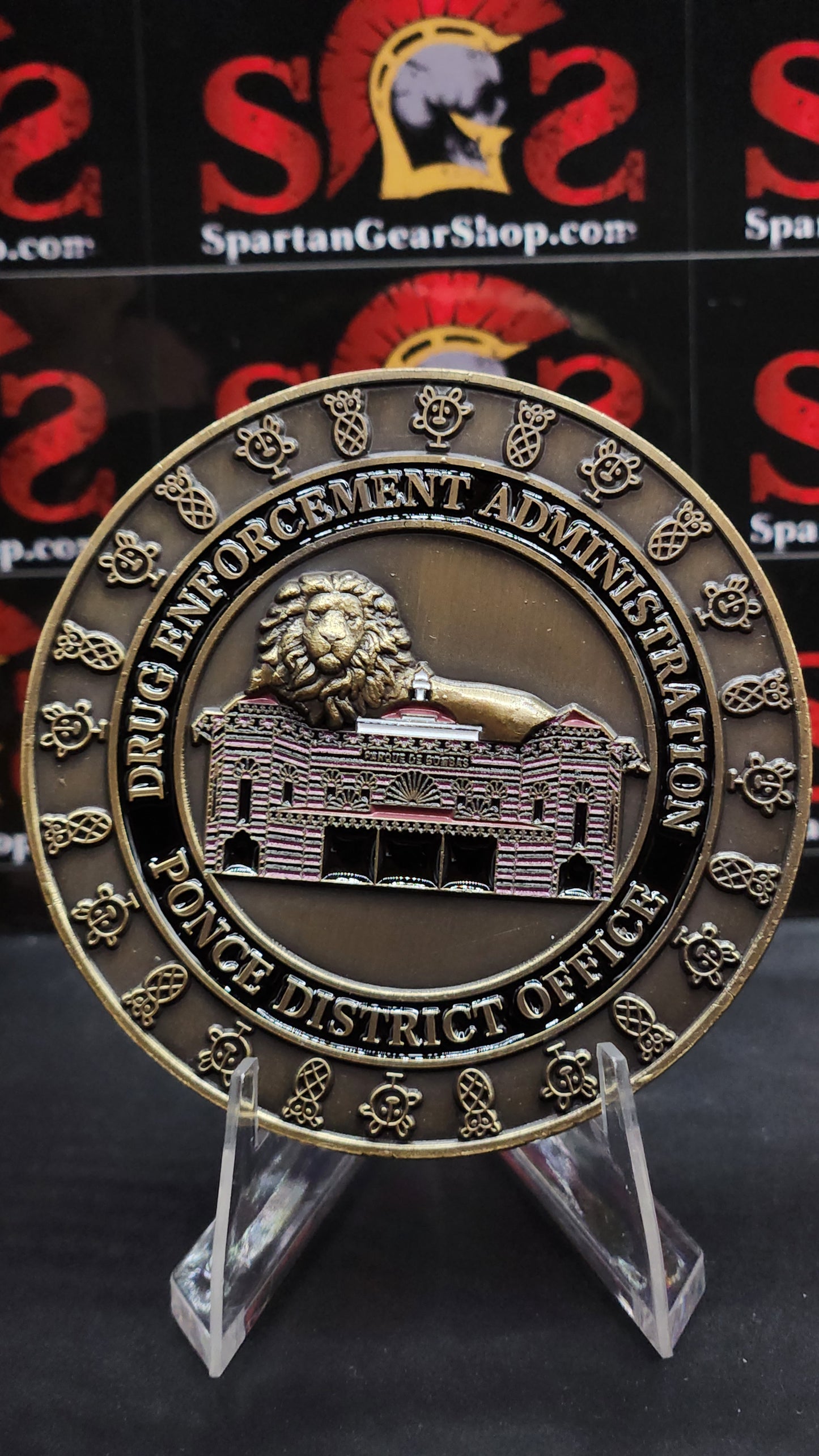 7 left!  DEA PONCE PUERTO RICO COIN