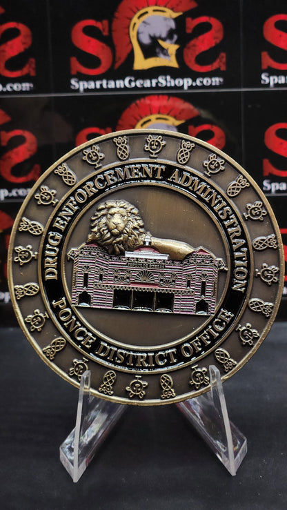 7 left!  DEA PONCE PUERTO RICO COIN