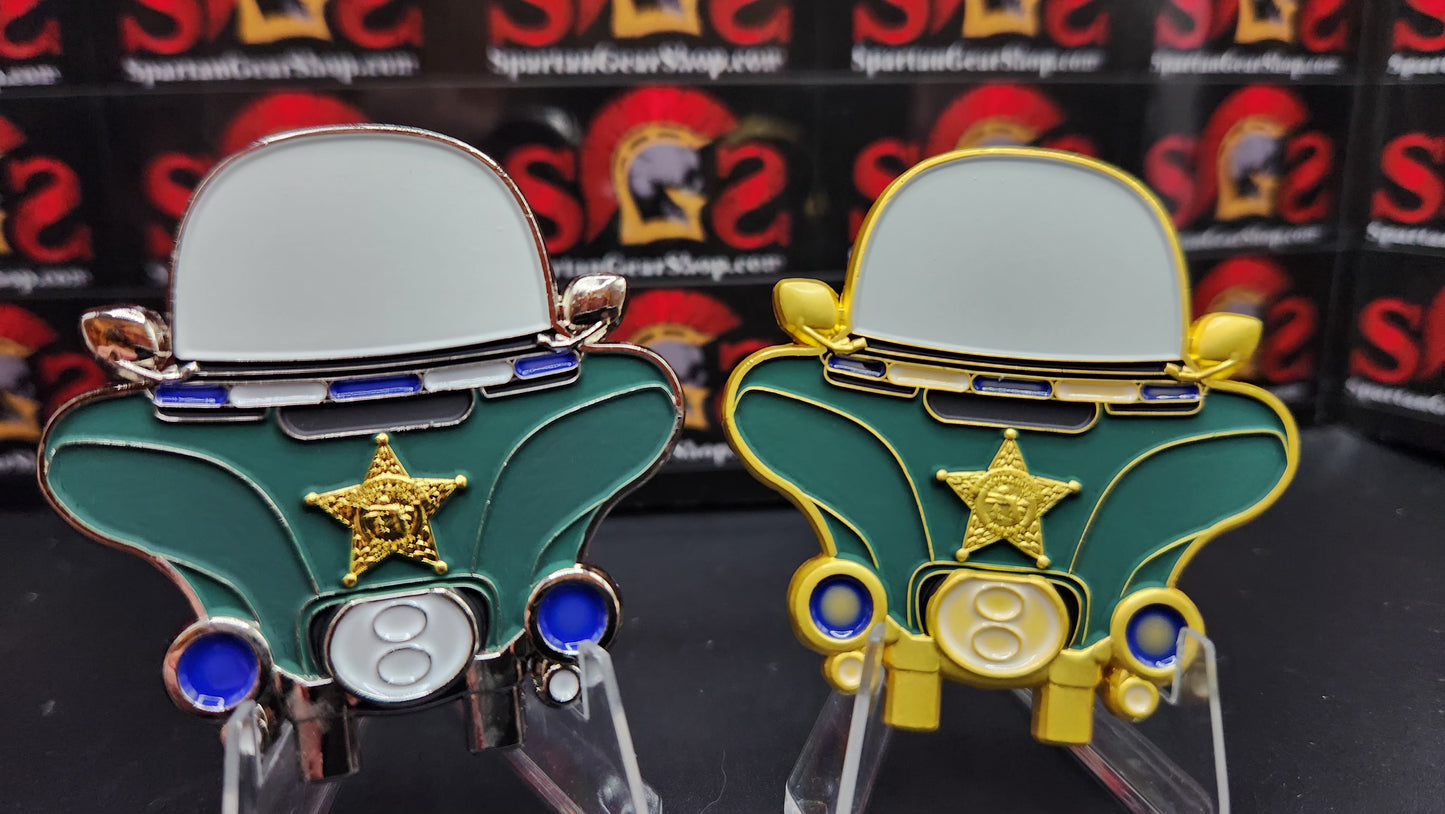 LEON COUNTY, FLORIDA: MOTOR UNIT NUMBERED COINS