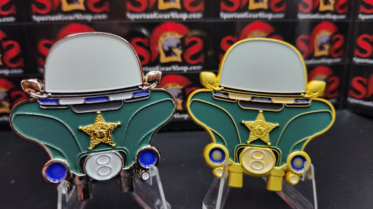 LEON COUNTY, FLORIDA: MOTOR UNIT NUMBERED COINS