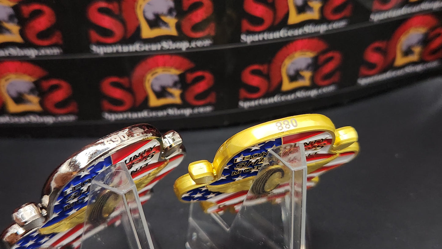 LEON COUNTY, FLORIDA: MOTOR UNIT NUMBERED COINS