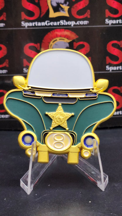 LEON COUNTY, FLORIDA: MOTOR UNIT NUMBERED COINS