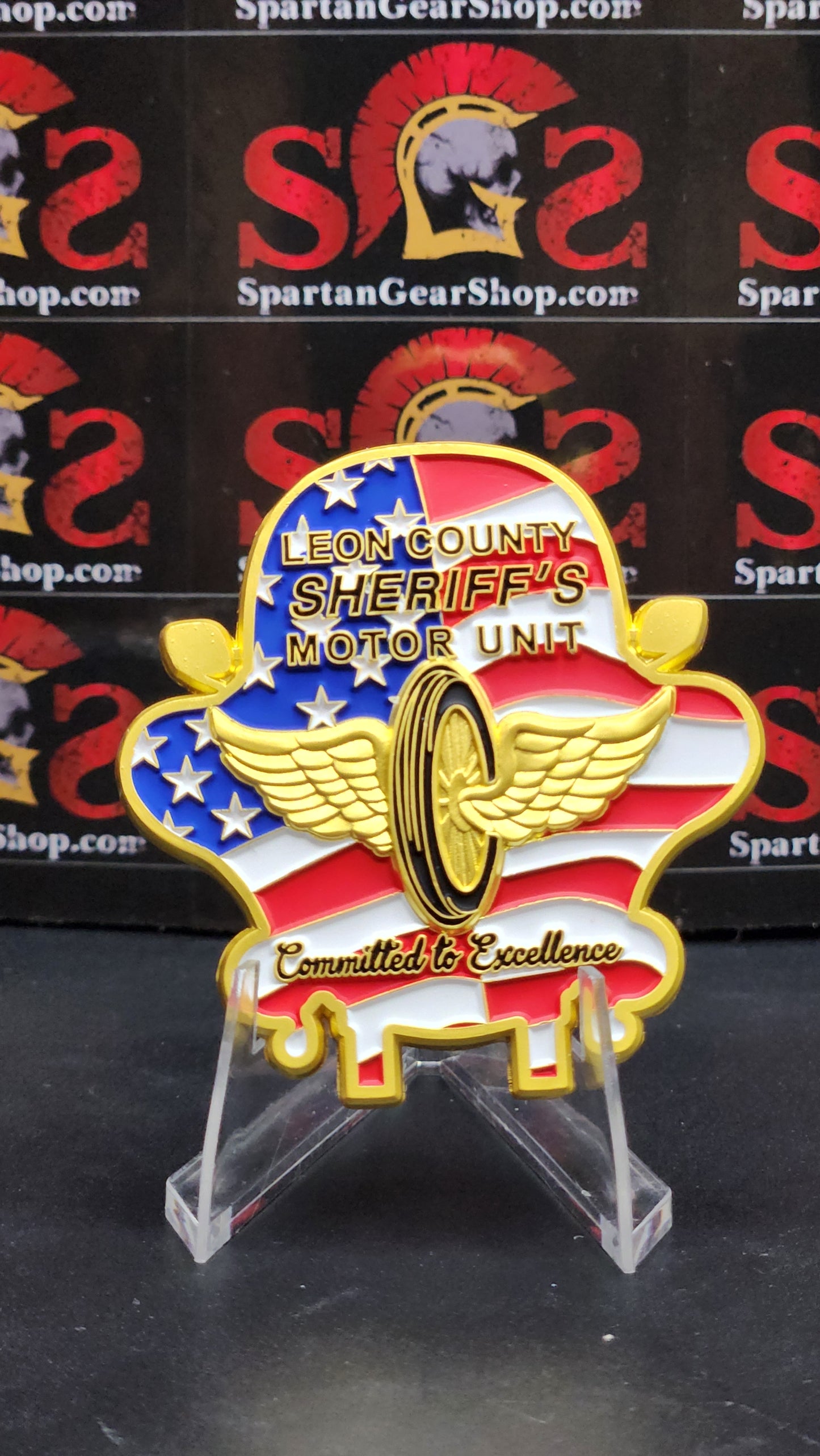 LEON COUNTY, FLORIDA: MOTOR UNIT NUMBERED COINS