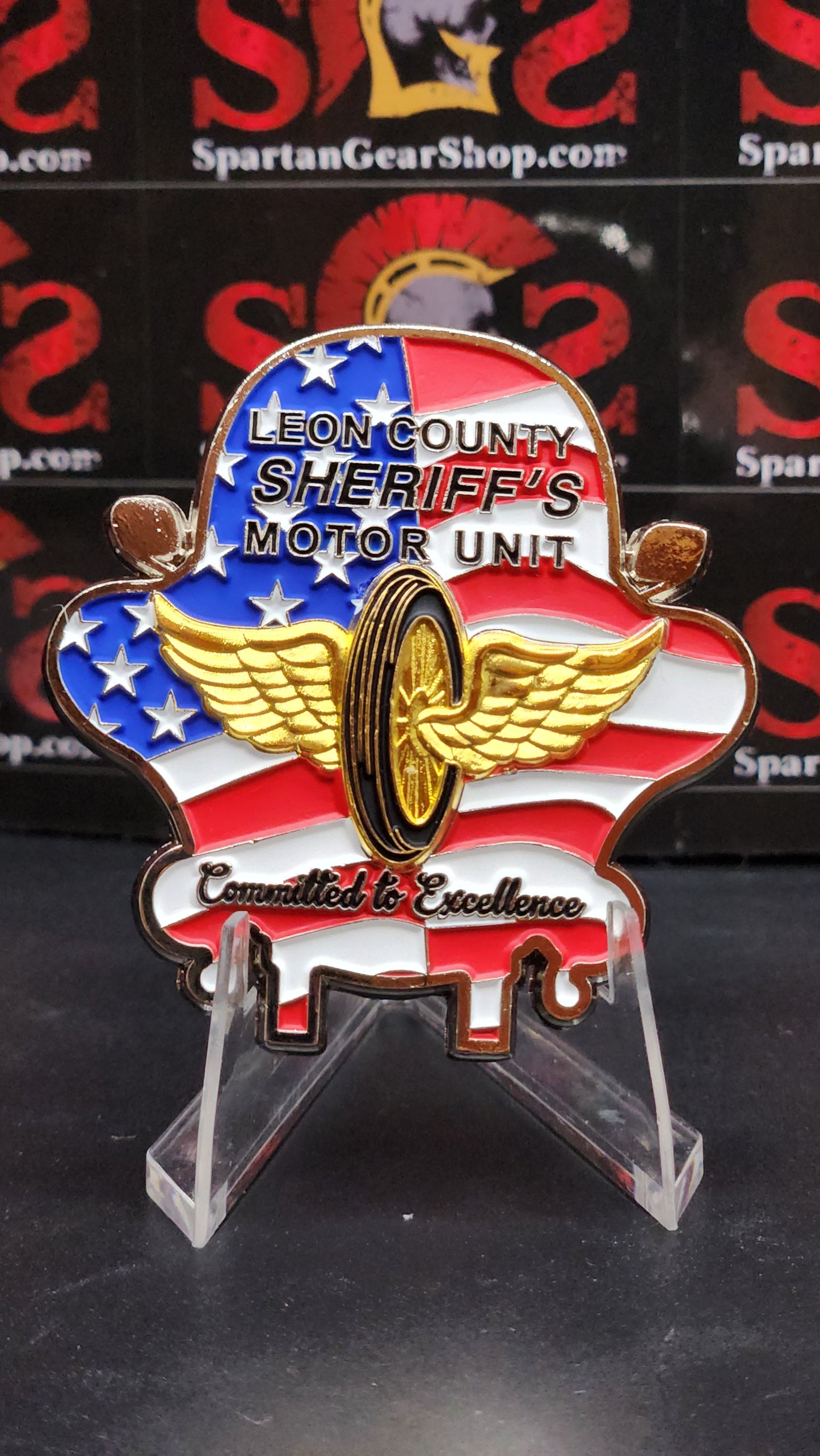 LEON COUNTY, FLORIDA: MOTOR UNIT NUMBERED COINS