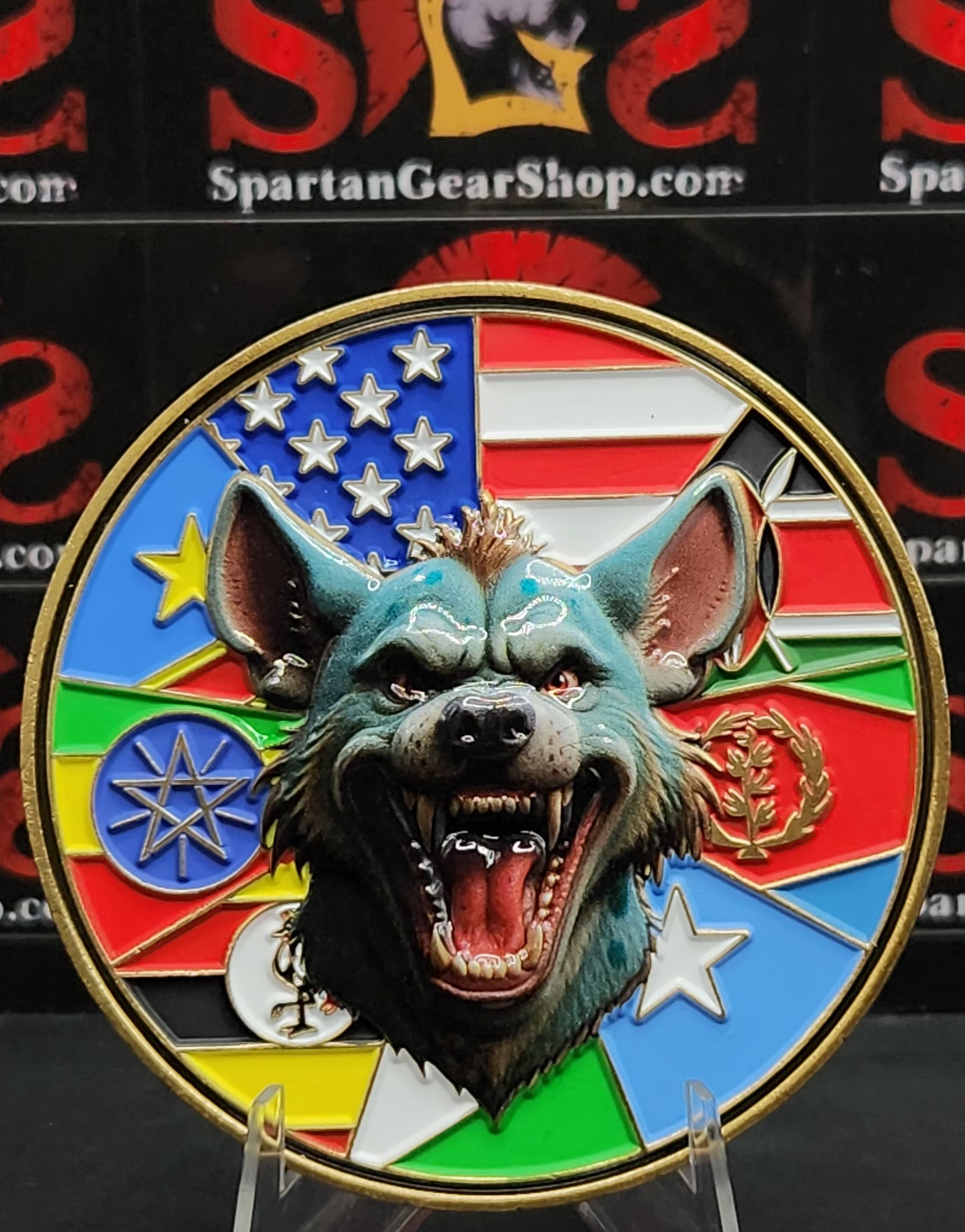 DEA NAIROBI COUNTRY OFFICE KENYA CHALLENGE COIN