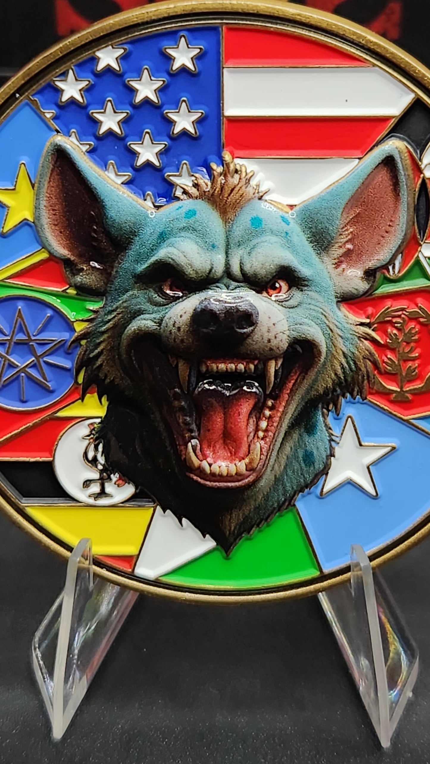 DEA NAIROBI COUNTRY OFFICE KENYA CHALLENGE COIN