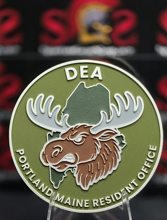 DEA PORTLAND MAINE COIN