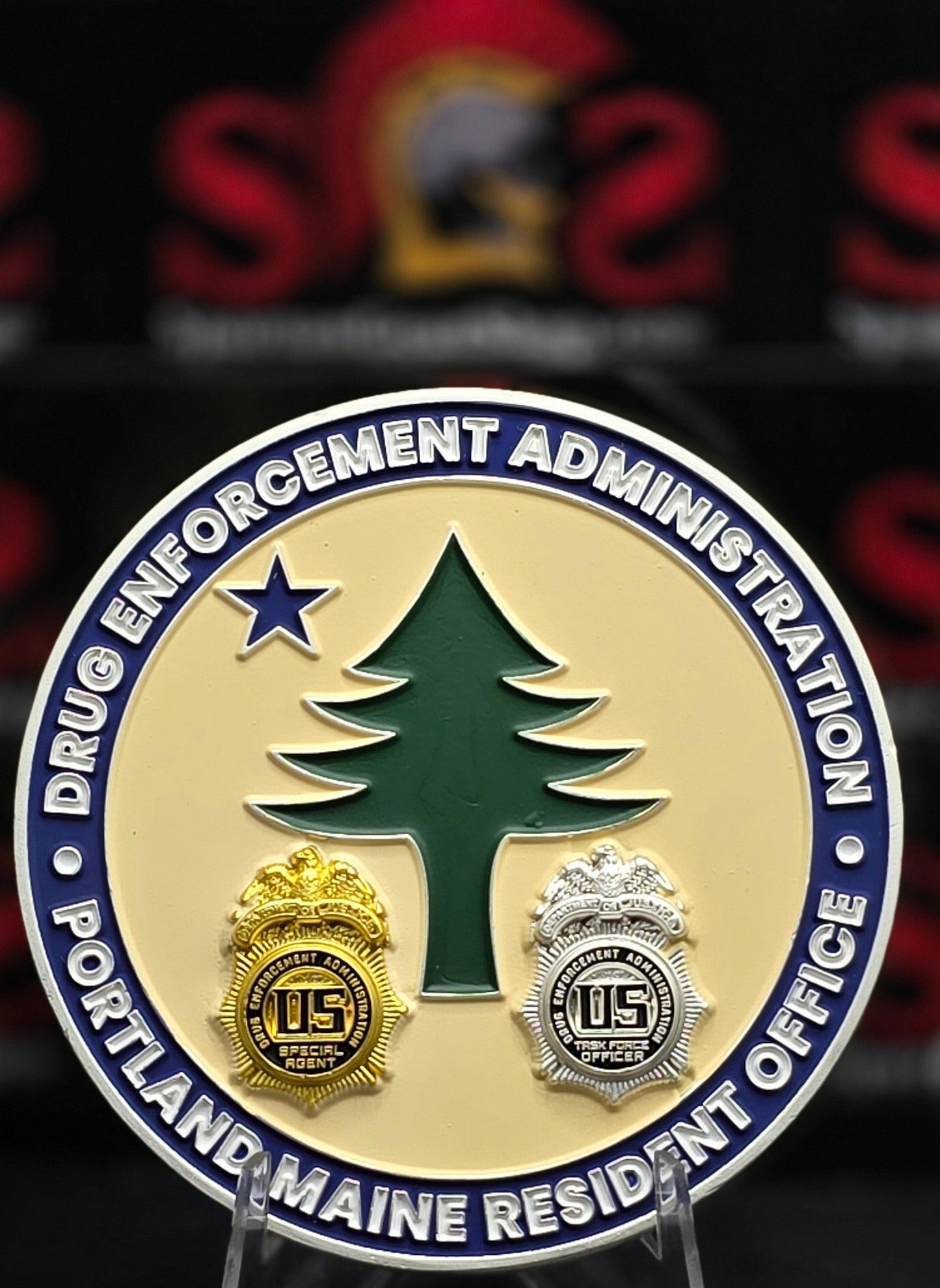 DEA PORTLAND MAINE COIN