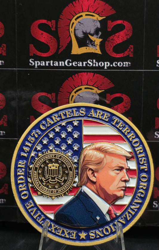 1 per person! LIMITED NUMBERED #/47 FBI TRUMP EXECUTIVE ORDER COIN