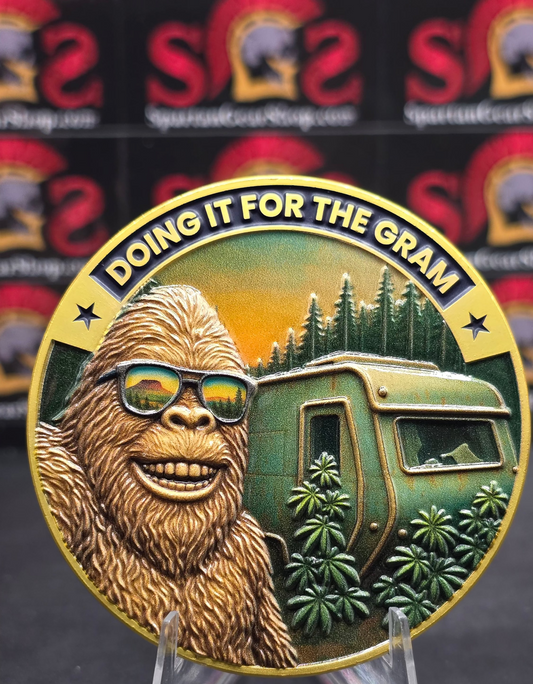 10 LEFT! DEA MEDFORD,OR BIGFOOT COIN