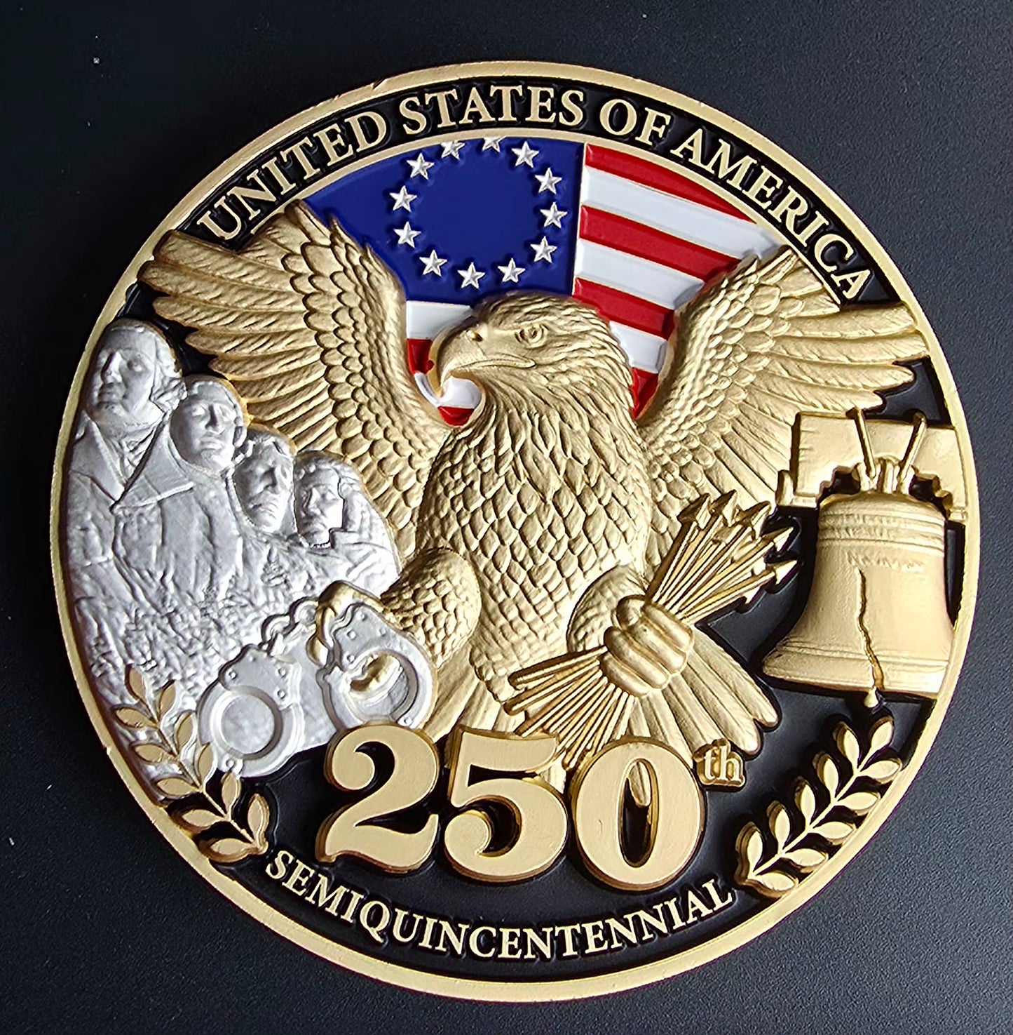 LIMITED DEA AMERICA 250TH NUMBERED COINS