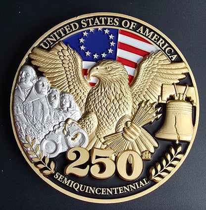 LIMITED DEA AMERICA 250TH NUMBERED COINS