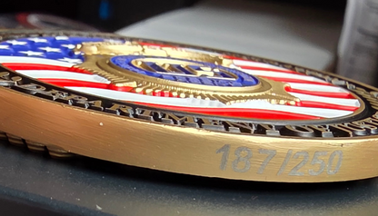 LIMITED DEA AMERICA 250TH NUMBERED COINS