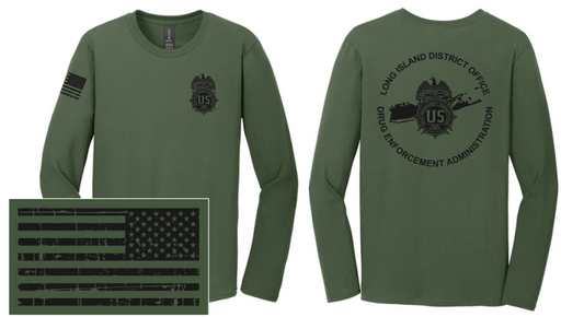 LIDO OD GREEN Long Sleeve T-Shirt